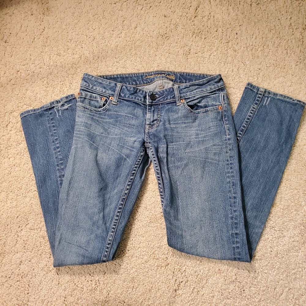3for$25 American Eagle Skinny 77 jeans w/ stretch